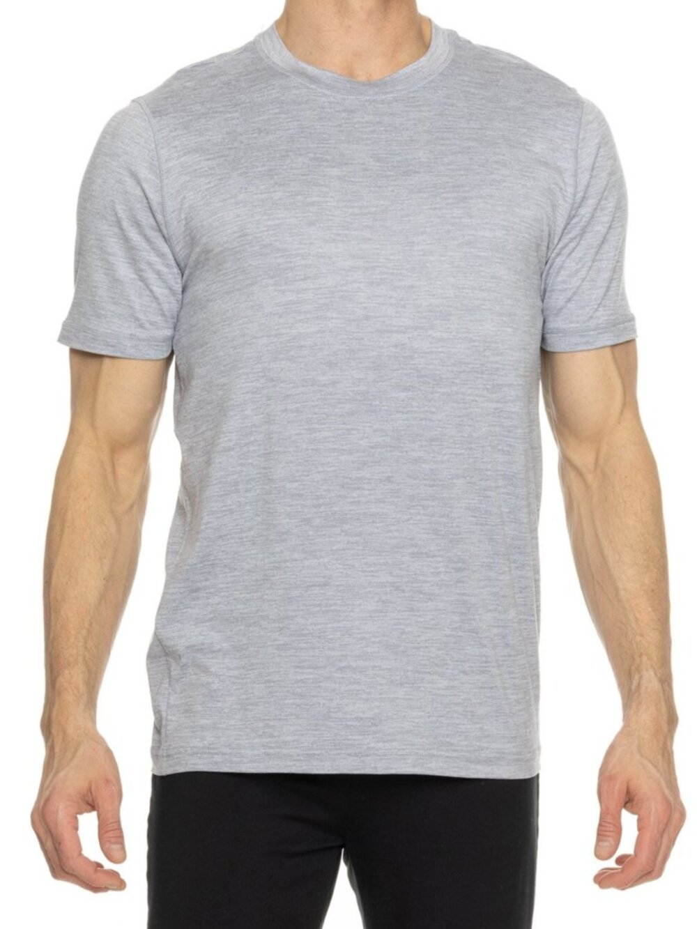 Gaiam Men's Everyday Basic Crewneck Standard Fit Stretch Midweight Medium NWT